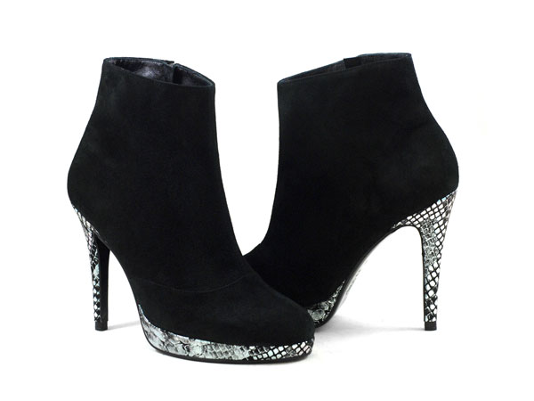 Bottine-a-plateforme-velours-noir,-pitone-noir