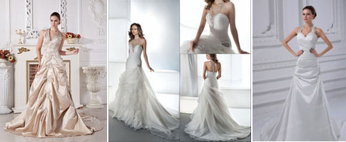 Halter Neckline Wedding Dresses