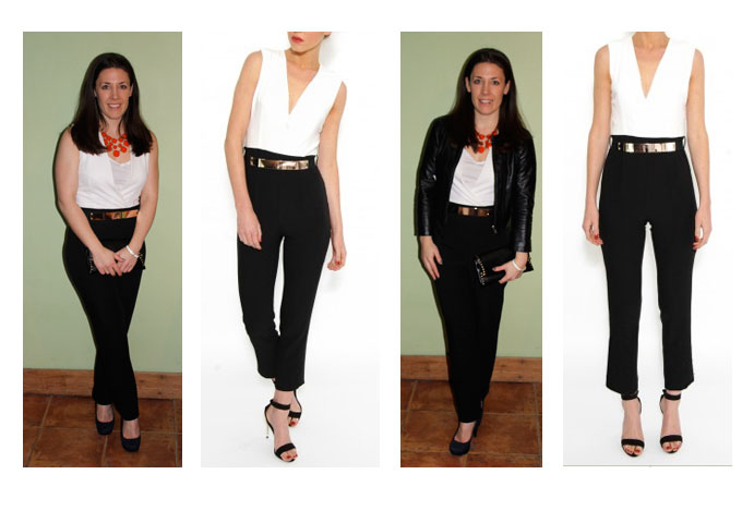 Rare London Jumpsuit Monochrome