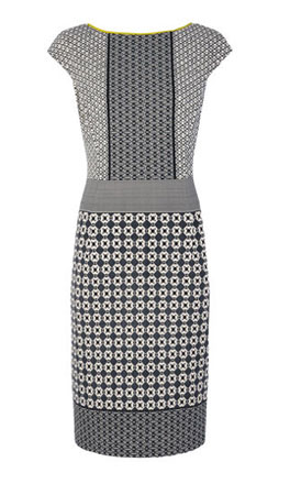 Aileen Tile Print Dress