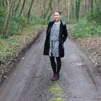 La Redoute Feather Print Dress